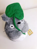 Peluche pupazzo di Totoro con foglio (Grande) - LE COSE DIYADI